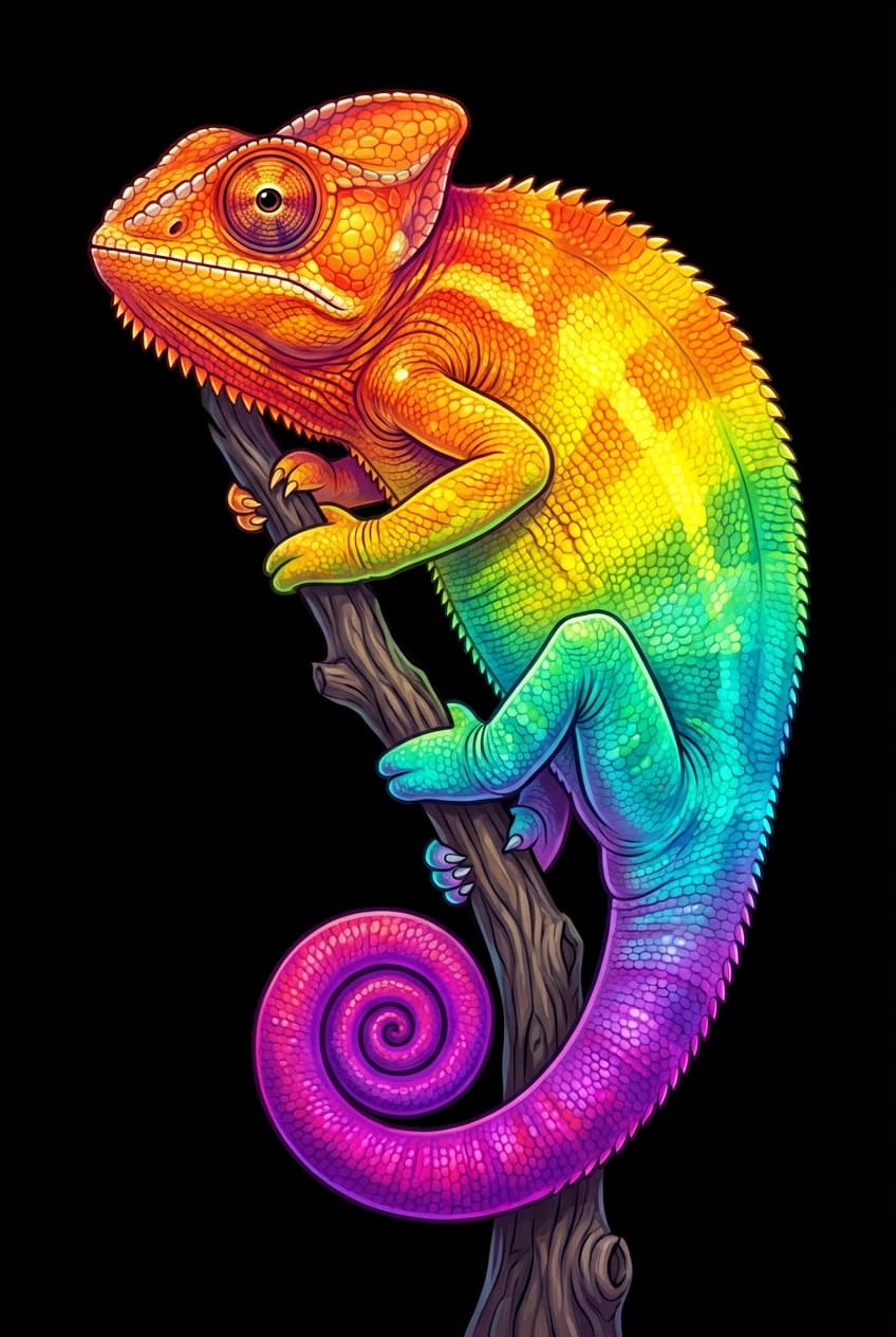 Beats of Colours - Chamäleon